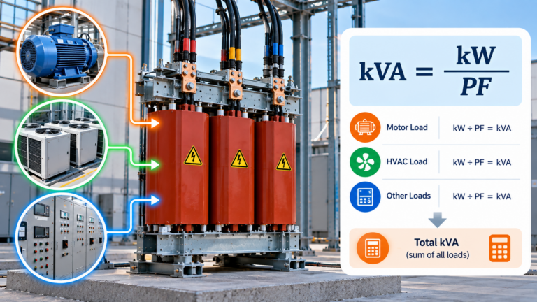 How to Calculate kVA for Transformer Sizing