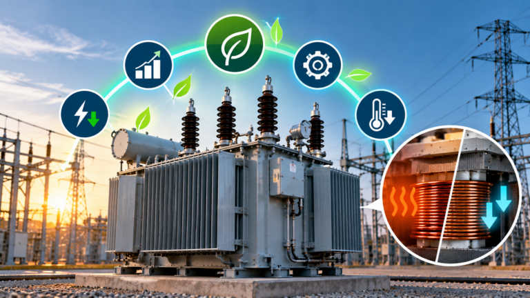 The Role of Transformers in Energy Efficiency and Power Loss Reduction