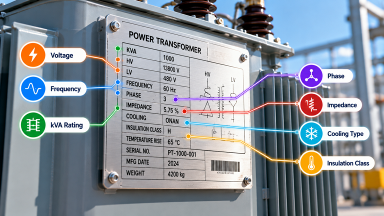 Understanding Transformer Nameplates: Key Specifications